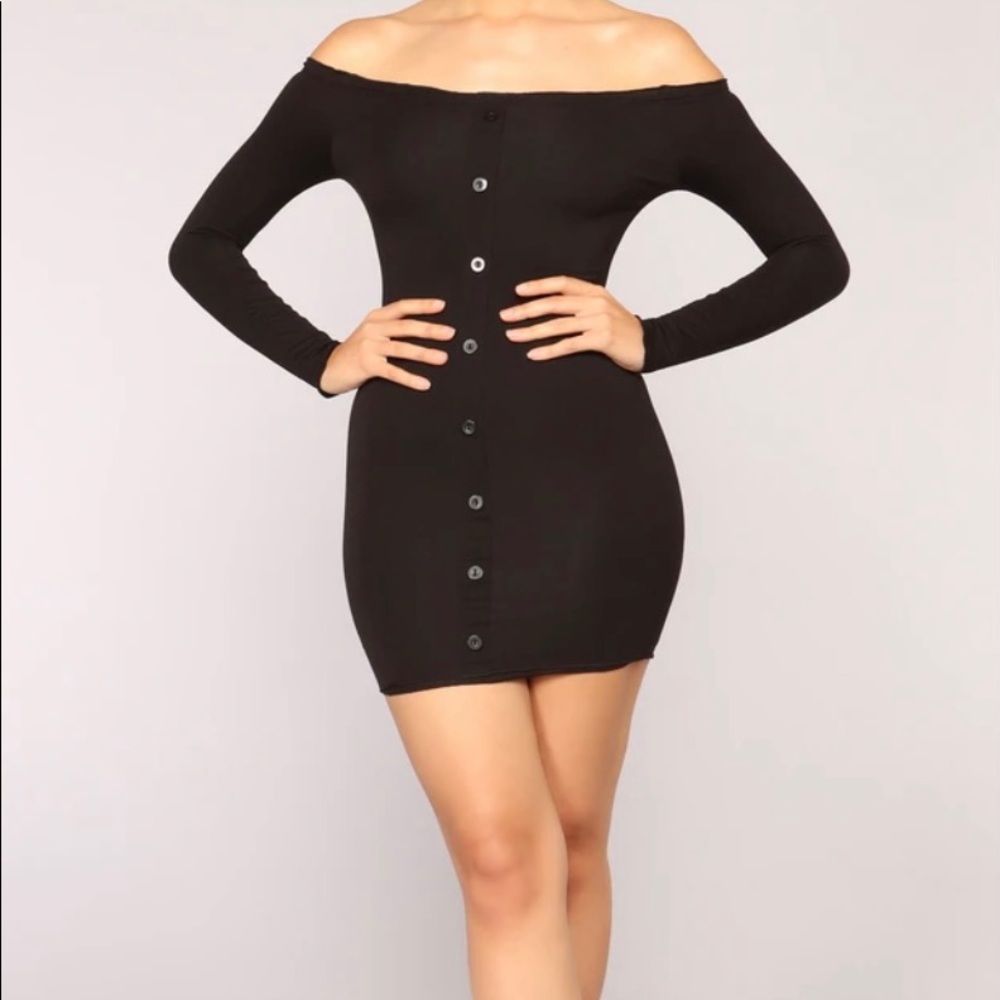 Fashion Nova Off the shoulder mini dress